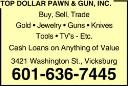 Top Dollar Pawn & Gun logo